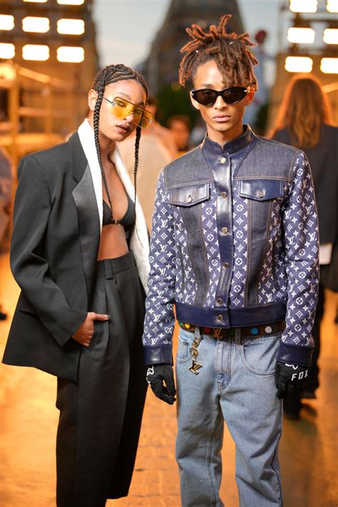 jaden smith jacket louis vuitton|willow smith 2024.